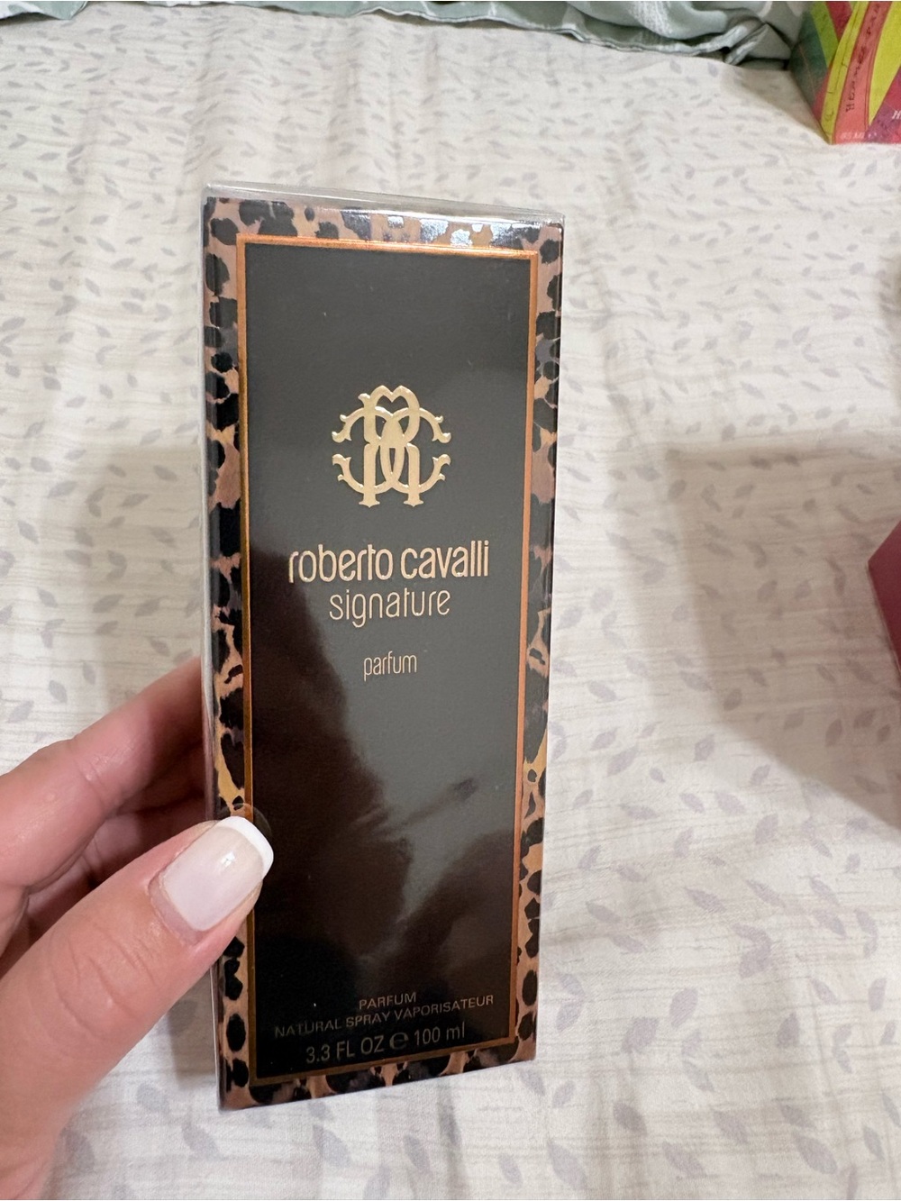 Roberto Cavalli Signature Parfum - Brown and Gold Packaging